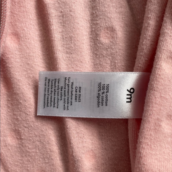 Carter's Pink, White, and Patterned Footies - Picture 8 of 8